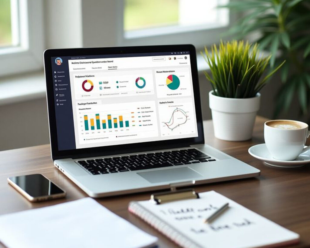 Digital marketing trends in 2026 highlighting key strategies, data analytics, SEO growth, and online business performance.